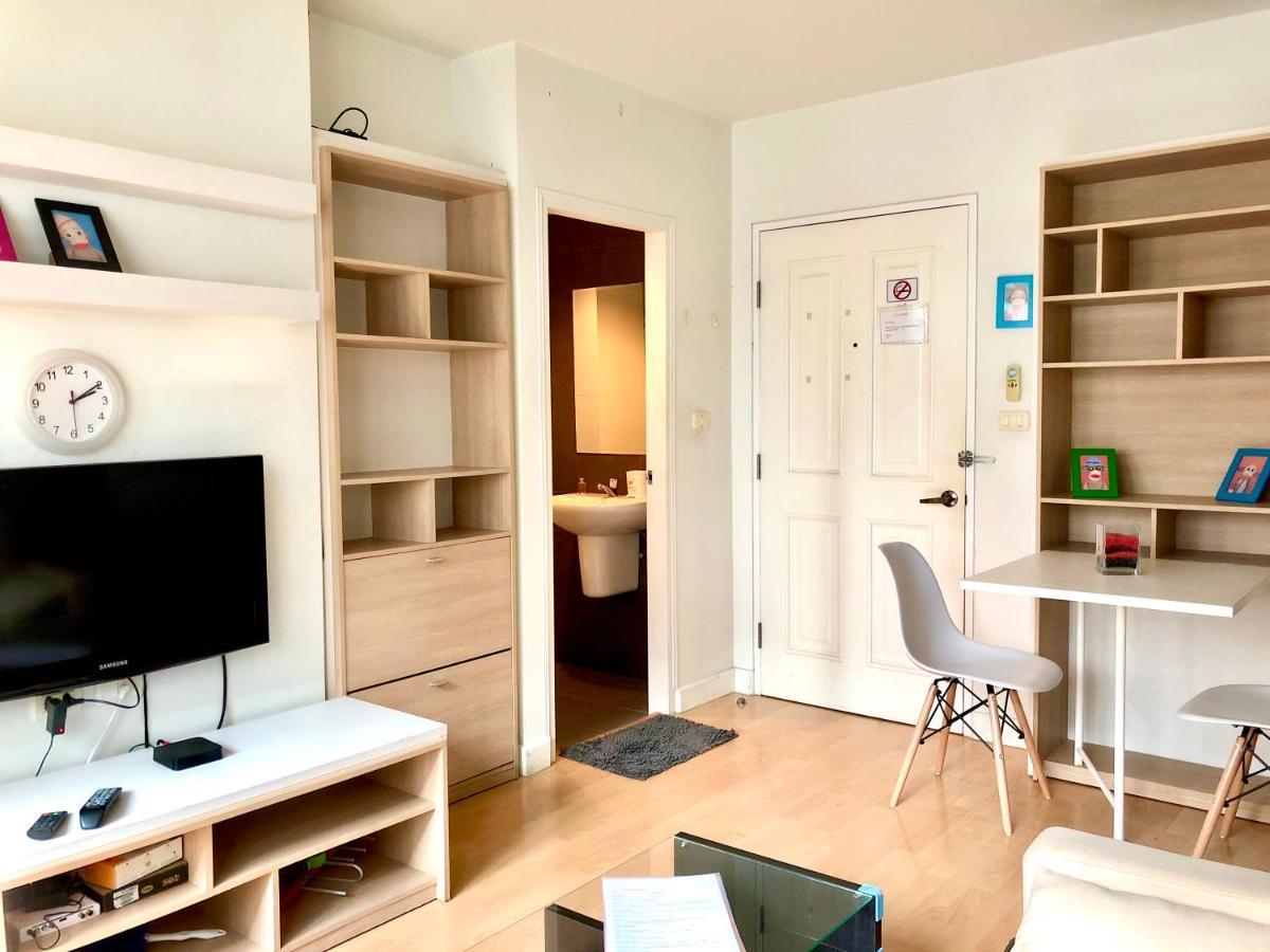 1Br Condo 5 Min To Bts 1000Mbps Fiber Wi-Fi بانكوك المظهر الخارجي الصورة