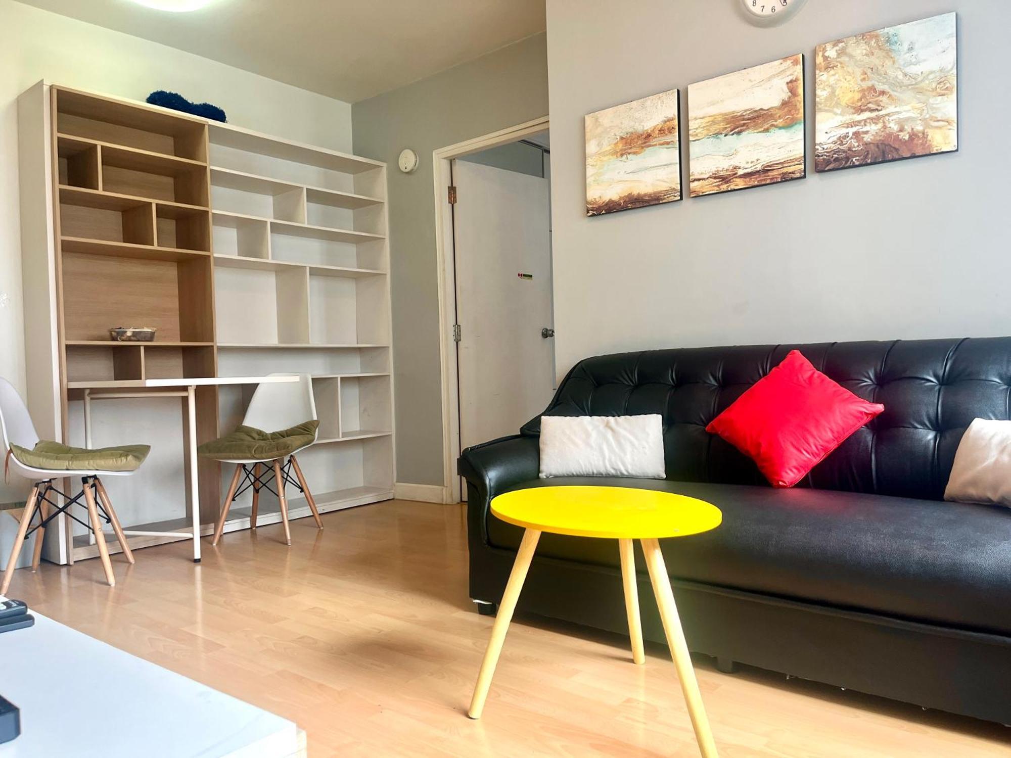 1Br Condo 5 Min To Bts 1000Mbps Fiber Wi-Fi بانكوك المظهر الخارجي الصورة